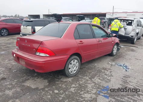 2002 Mitsubishi Lancer Es from USA, damaged, VIN JA3AJ26E52U078008